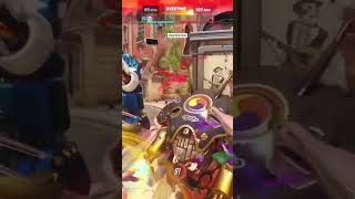 Overtime Clutch Push To A Win #overwatch #gaming