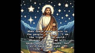 Jesus is the Light of the World #light #jesuschrist #jesus #world #christian #god #bibleverse #bible