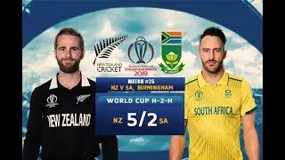 New Zealand vs South Africa Live Match | World Cup 2019 | South Africa vs New Zealand Live