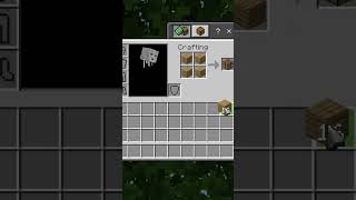 How to make a Crafting Table in Minecraft #shorts