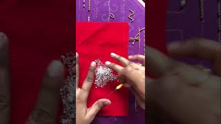 Aari work || Aari work for beginners || Easy trick to load beads in Aari needle