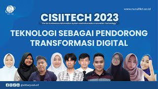 The 1st Conference Information System and Informatics Innovation Technology (CISIITECH) 2023