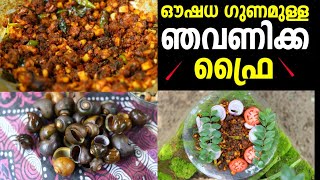 ഔഷധ ഗുണമുള്ള ഞവണിക്ക ഫ്രൈ | Fresh Water Snail Fry | Snail Fry Kerala Style | Snail Fry Malayalam