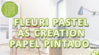 👉 😍 Catálogo papel pintado Fleuri Pastel AS Creation - Bricotiendas