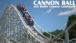 Cannon Ball At Lake Winnepesaukah - ACE Roller Coaster Landmark [awarded 2017]