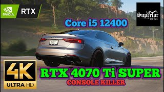 10 minutes Gameplay Forza Horizon 5 | Core i5 12400 RTX 4070Ti Super | Console Killer Budget PC