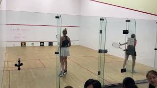 Ching Hei Fung v Hayley Ward-Full Match- Underhill Geomatics Squash