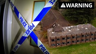 WE TRIGGERED THE ALARMS! EXPLORING ABANDONED LONGCROSS MILITARY BARRACK| CHOBHAM COMMON SURREY UK!