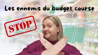 Qu'est-ce qui fait foirer le budget courses ?