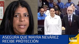 CARMEN SANTOS, MADRE DE JUSTIN SANTOS, ASEGURA QUE MAYRA NEVÁREZ RECIBE PROTECCIÓN