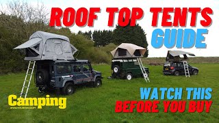 Looking to buy a roof top tent? Watch this first...