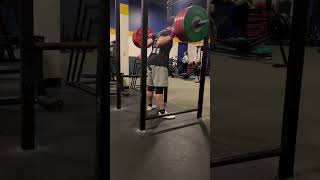 Back squats 425