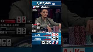 Can He Regain the Chip Lead With This Hand? #shorts