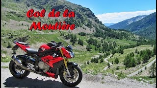 Col de la Moutière, France on a BMW S1000R 25/06/2017