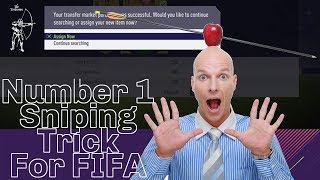 The Number 1 Sniping Method on FIFA with button map. Make millions of coins!