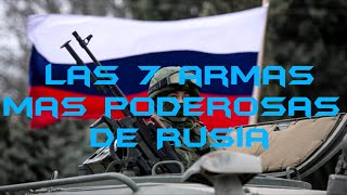 ¿Que tanto poder tiene Rusia? Las 7 armas mas poderosas de Rusia | Mike Beta tops