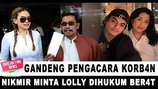 NIKITA MIRZANI KAWAL KASUS LOLLY,LOLLY DI HUKKUM BERAT @pohongosip4703