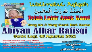 PART 2 - WALIMATUL AQIQAH "ABIYAN ATHAR RAFISQI" Bersama CS. SATU NADA (Trimbul)