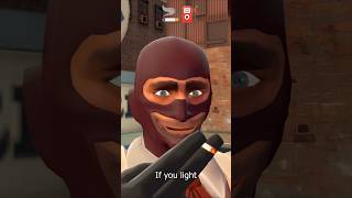 Закурил сигаретку возле заправки... 🚬💀 / TF2 spy