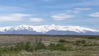 Iceland Scenic Drive where glaciers abound