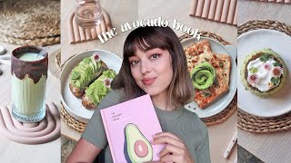 4 recetas con aguacate (aesthetic) 🥑 l Recreando recetas de The Avocado Book