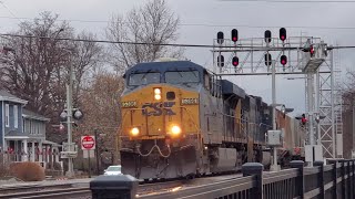 CSX 5396 rolling through Glendale Ohio