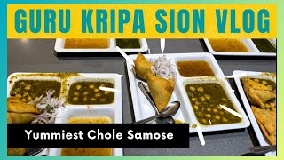 Gurukripa Sion Vlog | Must try Samosa Chole | Sion's yummiest food corner | Mumbai Food 2021