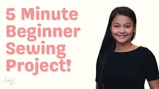 5-minute sewing project for beginners! | TheNameStamp | Easy Packaging