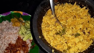 Breadfruit Recipes Sri Lankan Style / Del malluma/ del mallum recipes/ Del mallum / Gami Sara