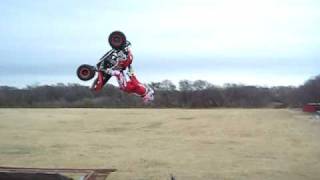 ATV Backflip Fail - Back flip Crash