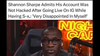 Shannon sharpe is lying this the real truth !