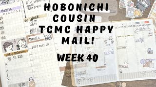 Hobonichi Cousin | TheCoffeeMonsterzCo Happy Mail | Plan With Me