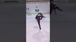 @amberglenniceskater 🇺🇸   🤍      Follow @art figureskating for more!!💫🥰      #figureskating #ju