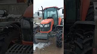 Kubota M9540 and ford courier #shorts