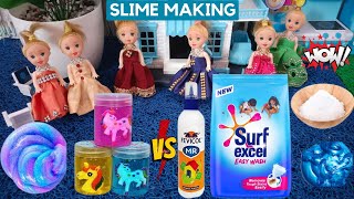 இப்படியும் slime make பண்ணலாமா🤣Slime making 🤩|Barbie Fun Tamil|Barbie show tamil|Barbie tamil