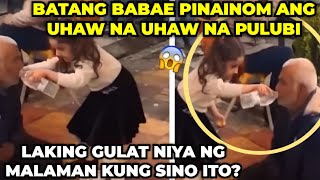 Batang BABAE PINAINOM ang uhaw na uhaw na PULUBI, Laking GULAT niya ng MALAMAN kung sino ito?