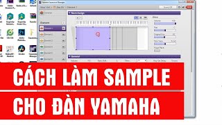 Cách làm sample cho đàn Yamaha