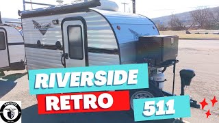 2021 Riverside Retro 511 walkthrough with Dustin Hartleys RV