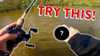 How To Catch MORE BASS In TOUGH Conditions with this specific bait!