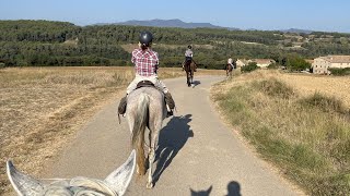 Randonnée à cheval en Catalogne