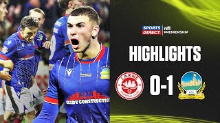 Cooper strike wins it! | Larne 0-1 Linfield | #sportsdirectprem