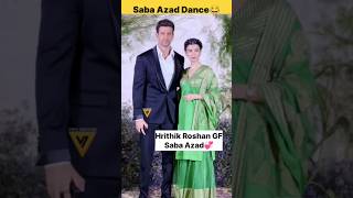 Hrithik Roshan Gf Saba Azad || Saba Azad viral dance video #shorts