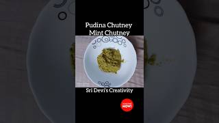 Pudina Chutney Recipe | Mint Chutney | Idli Dosa Side Dish 😋 | Sri Devi's Creativity ❤️