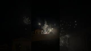 FIREWORK FALLS ON GROUND AND NEARLY HITS PEOPLE