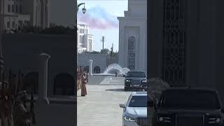 Putin In Abu Dhabi - This Is How You Greet A Leader Of A #Superpower #Russia