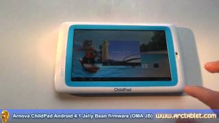 Arnova ChildPad Android 4.1 JB rooted custom firmware with PIP video player