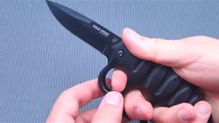 PK32 One Hand Knife Semiautomatic - Brass Knuckles Knife