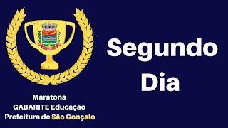 2° DIA - Maratona para São Gonçalo/RJ - Concurso do MAGISTÉRIO - Português , Selecon