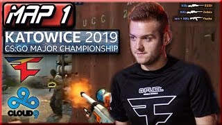 NiKo Stunning A Hold 4K! FaZe Highlights VS Cloud9/Map 1