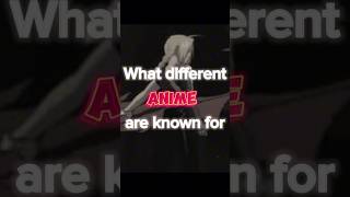 What Different Anime are known for #anime #dragonball #demonslayer #bleach #mha #known #shorts